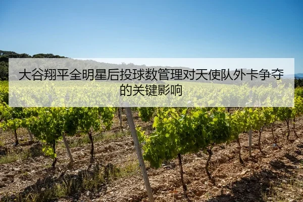 大谷翔平全明星后投球数管理对天使队外卡争夺的关键影响